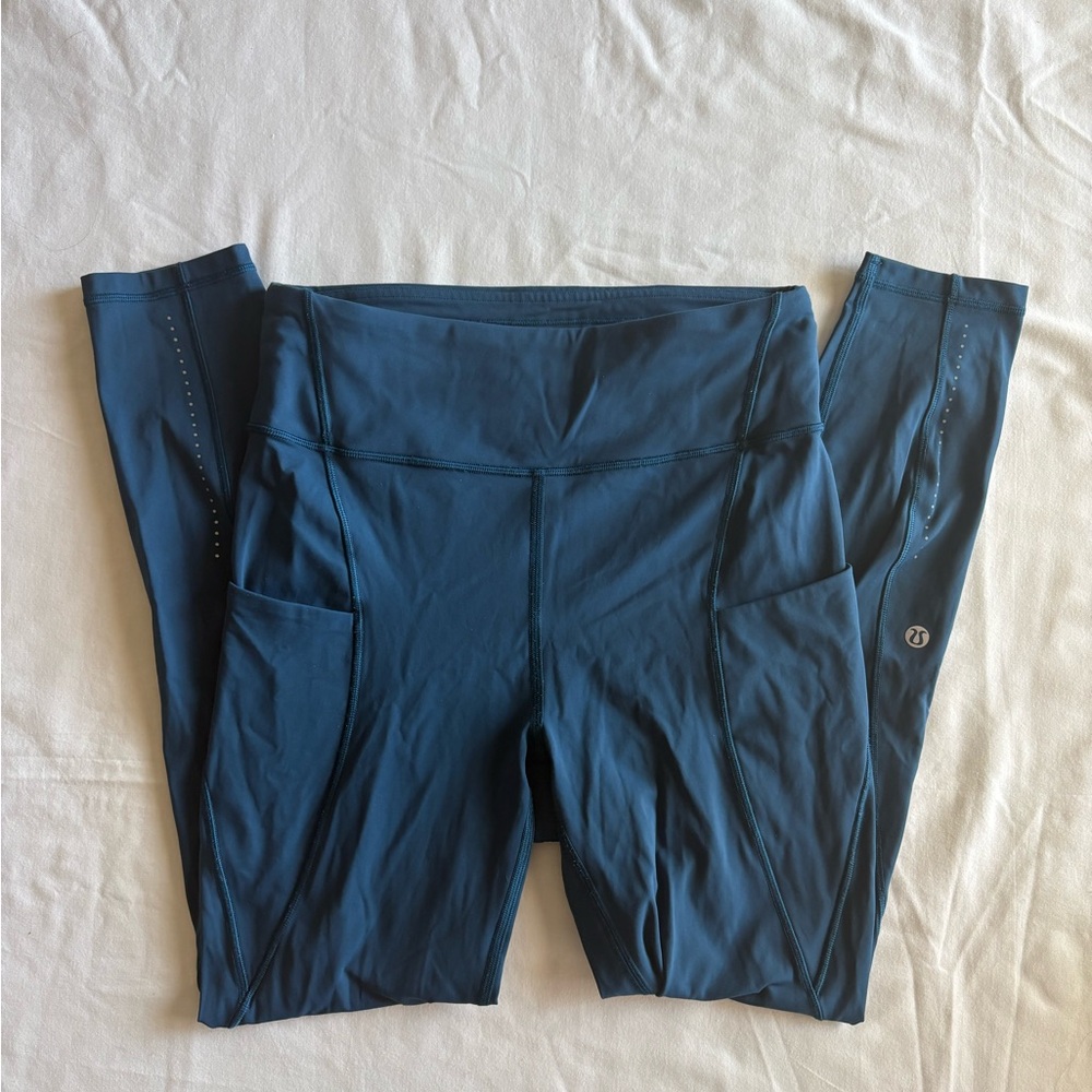 lululemon athletica Blue Leggings